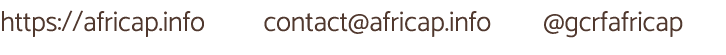 https:  africap info     contact africap info     gcrfafricap